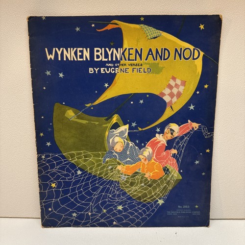 Wynken blynken nod 1937 by - wynken, &